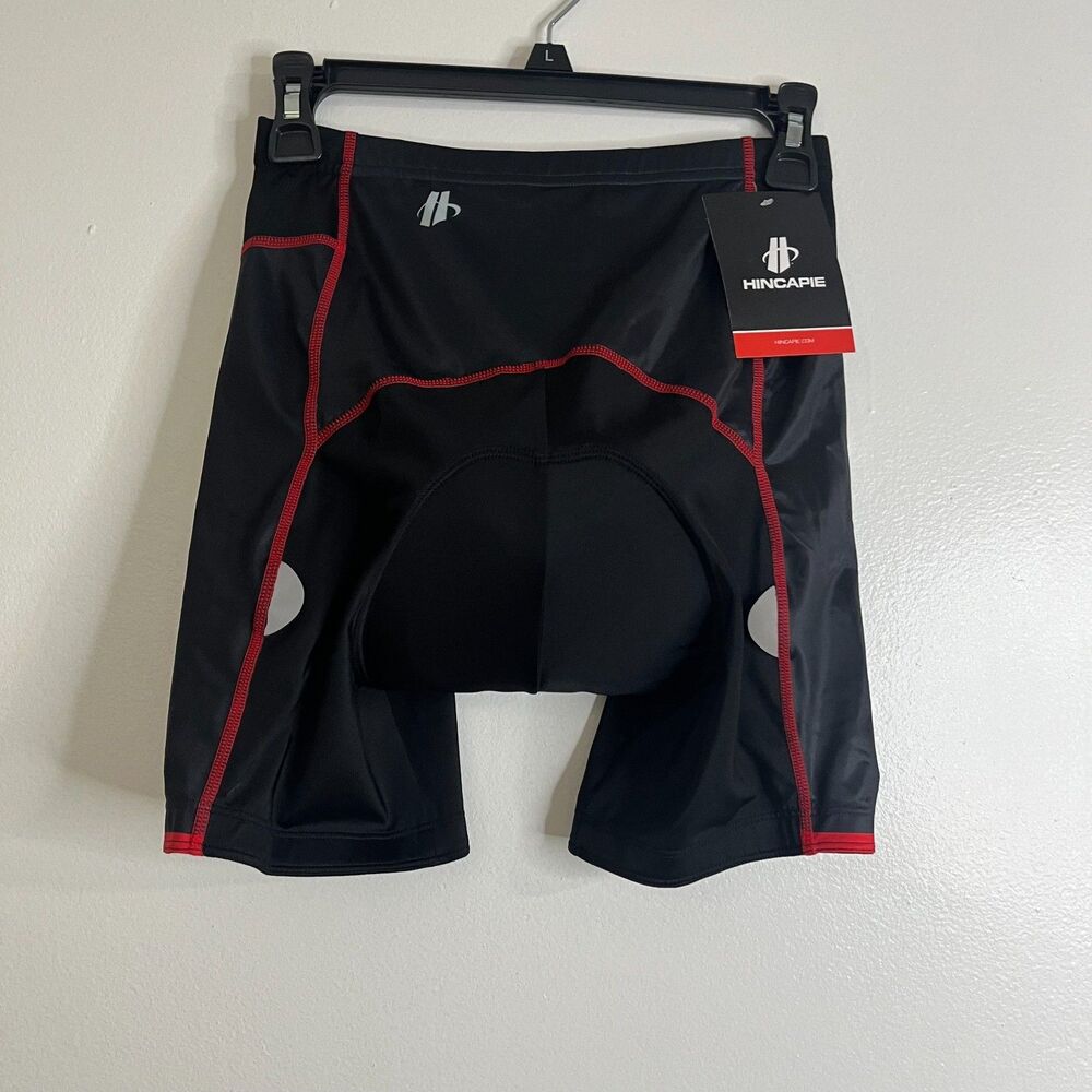 Peloton Cycling Shorts Hincapie Womens M Black NWT Padded Bicycle Spinning Bike - Picture 4 of 9